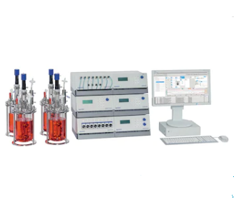 德國(guó)艾本德Eppendorf,DASGIP? Parallel Bioreactor System, 適用細(xì)胞培養(yǎng)，最大 50?sL/h 通氣, 12 罐體系統(tǒng)，臺(tái)式罐體